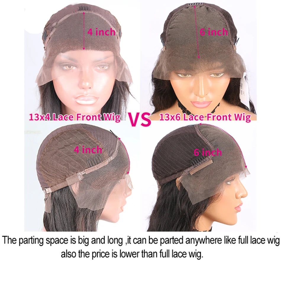 Tuneful HD Transparent 13x4 13x6 Lace Front Human Hair Wigs Raw Indian Body Wave Pre Plucked Human Hair Lace Frontal Wigs