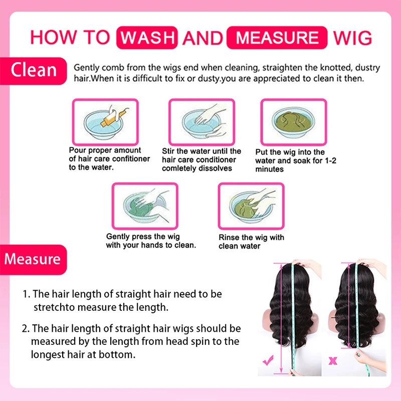 13x6 Lace Front Wigs Human Hair Body Wave Lace Front Wigs Human Hair Natural Color 100% Virgin Human Hair Wig with Baby Hair