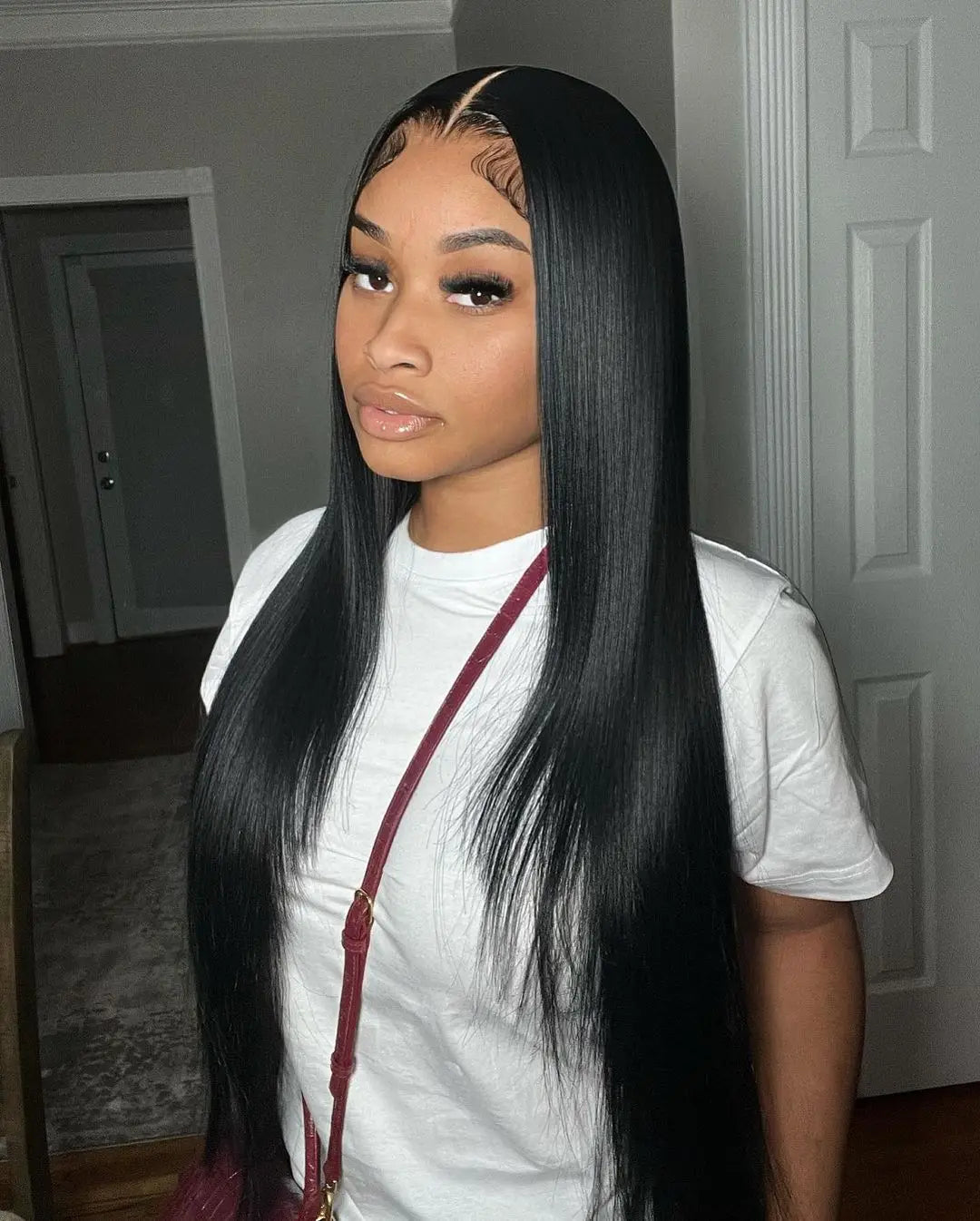 30 40 Inch 13x4 13x6 Straight Lace Frontal Wigs 360 Front Human Hair 4x4 5X5 Closure Wig Pre Plucked For Women 250 Density